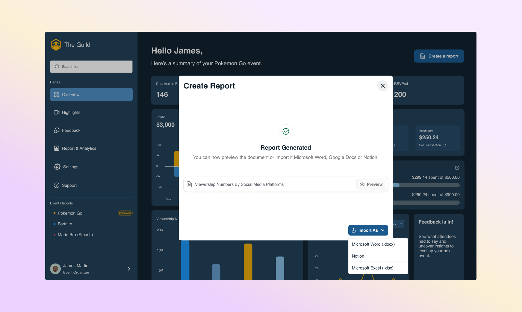 Import Reports